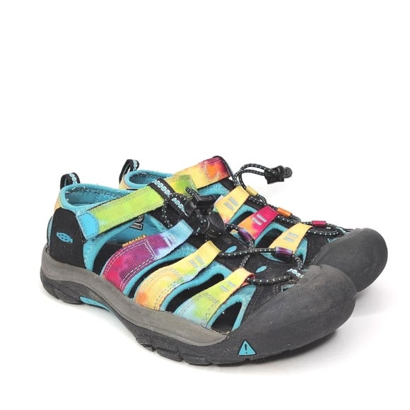 Keen Kids Tie Dye Outdoors Shoes - Picture 3 of 12
